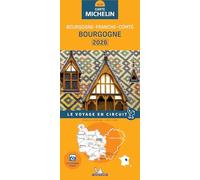 Carte Régionale Bourgogne 2026: Bourgogne - Franche-Comté