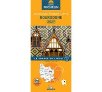 Carte Régionale Bourgogne 2027 Bourgogne - Franche-Comté - Michelin - Michelin - broché - Atlas / carte