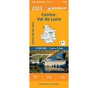 Carte Régionale Centre - Val de Loire 2023