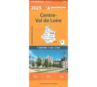 Carte Régionale Centre - Val de Loire 2025