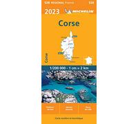 Carte Régionale Corse 2023
