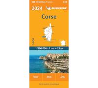 Carte Régionale Corse 2024