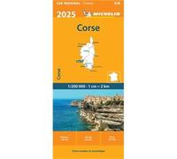Michelin Carte Régionale Corse 2025
