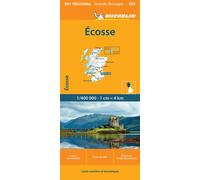 Carte Régionale Ecosse Échelle 1:400 000 - Michelin - Michelin - broché - Atlas / carte