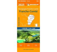 Carte Régionale Franche-Comté 2025