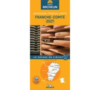 Carte Régionale Franche-Comté 2027 Bourgogne - Franche-Comté - Michelin - Michelin - broché - Atlas / carte