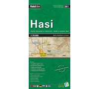 Carte régionale - Hasi (Albanie), n° 361 | Vektor