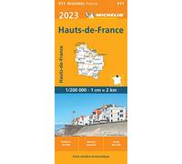 Carte Régionale Hauts-de-France 2023