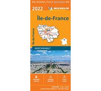 Carte Régionale Ile-de-France 2022