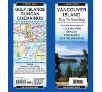 Carte régionale - Île de Vancouver, Canada | GM Johnson