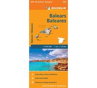 Carte Régionale Iles Baleares