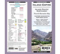 Carte régionale - Inland Empire, Eastern WA , Northern ID | GM Johnson