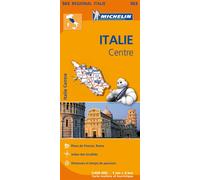 Carte Régionale Italie Centre Échelle 1:400 000 - Collectif Michelin - Michelin Travel Partner - broché - Atlas / carte