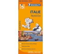 Carte Régionale Italie Nord-Est Échelle 1:400 000 - Collectif Michelin - Michelin Travel Partner - broché - Atlas / carte