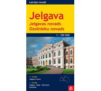 Carte régionale - Jelgava, Ozolnieki (Lettonie) | Jana Seta