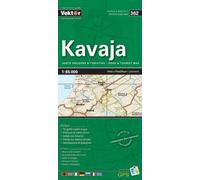 Carte régionale - Kavaja (Albanie), n° 362 | Vektor