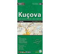 Carte régionale - Kuçova (Albanie), n° 366 | Vektor