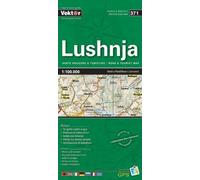 Carte régionale - Lushnja (Albanie), n° 371 | Vektor