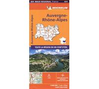 Carte Régionale Maxi - Auvergne - Rhône-Alpes