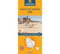 Michelin – Carte régionale Hauts-de-France 2026