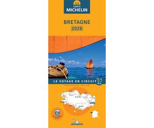 Carte régionale n° 512 - Bretagne 2026 | Michelin