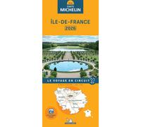 Carte régionale n° 514 - Ile-de-France 2026 | Michelin