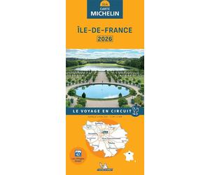 Carte régionale n° 514 - Ile-de-France 2026 | Michelin