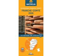Carte régionale n° 520 - Franche-Comté 2026 | Michelin