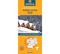 Carte régionale n° 523 - Rhône-Alpes 2026 | Michelin