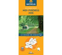 Carte régionale n° 525 - Occitanie Ouest : Midi-Pyrénées 2026 | Michelin