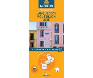 Carte régionale n° 526 - Occitanie Est : Languedoc-Roussillon 2026 | Michelin