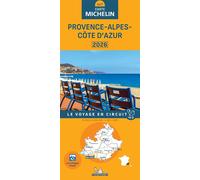 Carte régionale n° 527 - Provence-Alpes-Côte d'Azur 2026 | Michelin