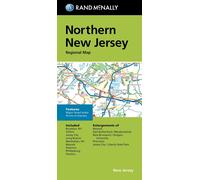 Carte régionale - Nord du New Jersey | Rand McNally