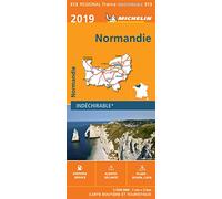 Carte Régionale Normandie 2019