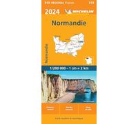 Carte Régionale Normandie 2024