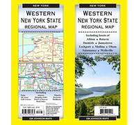 Carte régionale - ouest de l’État de New York | GM Johnson