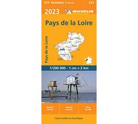 Carte Régionale Pays de la Loire 2023