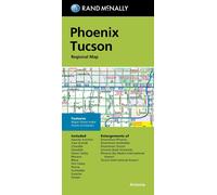 Carte régionale - Phoenix et Tuscon, Arizona | Rand McNally