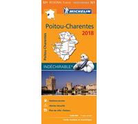 Carte Régionale Poitou-Charentes 2018
