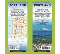 Carte régionale - Portland, Oregon | GM Johnson