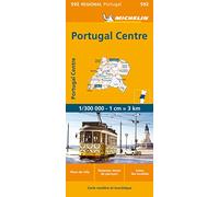 Collectif Michelin – Carte Régionale Portugal Centre – Échelle 1:300 000 – Broché