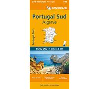 Carte Régionale Portugal Sud : Algarve