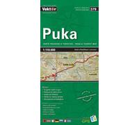Carte régionale - Puka (Albanie), n° 379 | Vektor