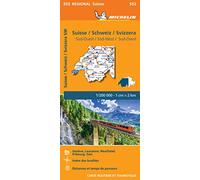 Carte Régionale Suisse / Schweiz / Svizzera: Sud-Ouest / Süd-West / Sud-Ovest