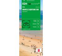 IGN Carte TOP250R11 – Nouvelle-Aquitaine Sud