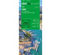 Carte régionale TOP 250 n° 17 - Corse, du Cap Corse aux Bouches de Bonifacio | IGN