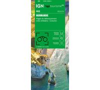 Carte régionale TOP 250 n° 2 - Normandie, Plages du Débarquement, Côte d'Albâtre, Cotentin | IGN