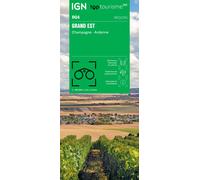 Carte régionale TOP 250 n° 4 : Grand Est (Champagne, Ardenne) | IGN