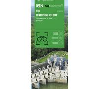 Carte régionale TOP 250 n° 8 - Centre, Val de Loire, Châteaux de la Loire, Sologne | IGN