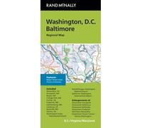 Carte régionale - Washington D.C. et Baltimore | Rand McNally